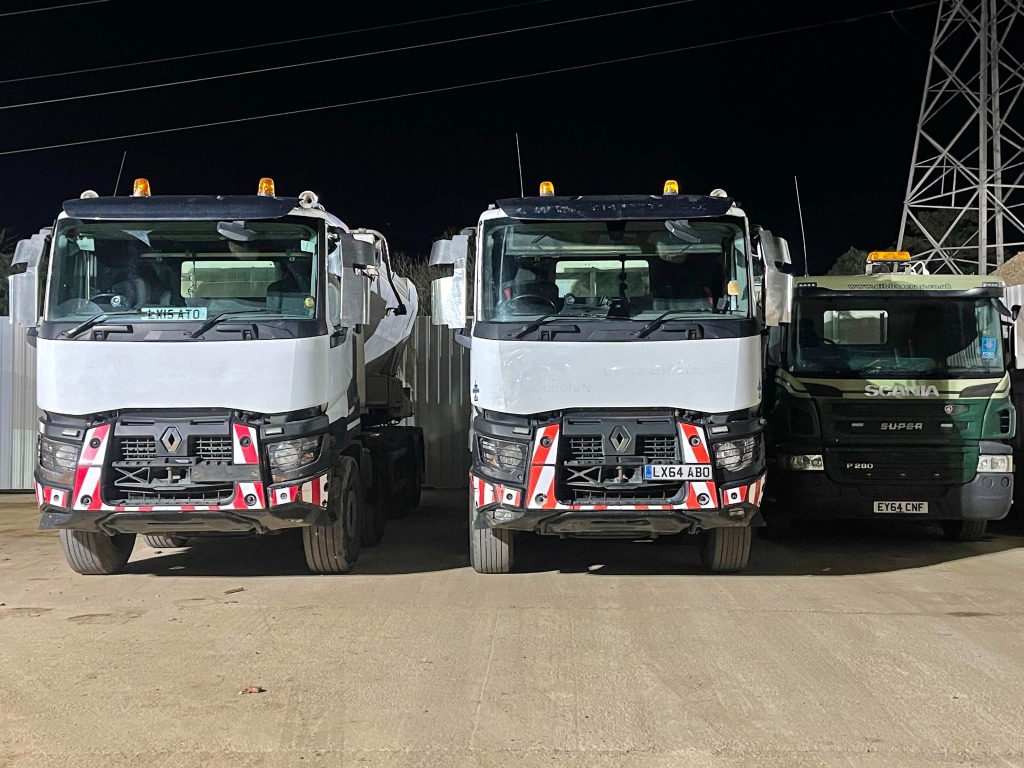 Renault Volumetric Concrete Delivery Trucks Edgware